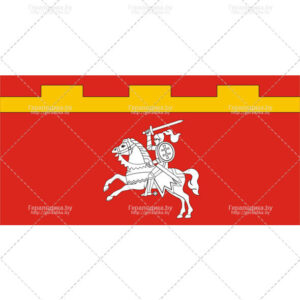 Флаг города Лепель (CDR)