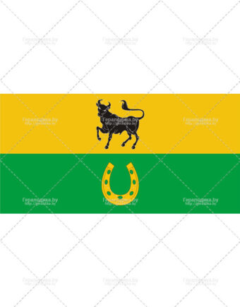 Флаг поселка Желудок (CDR)