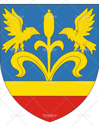 Герб города Любань (CDR)
