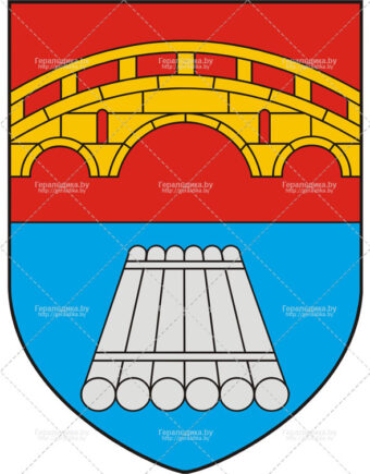 Герб города Мосты (CDR)