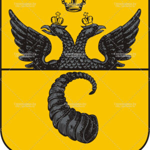 Герб города Рогачев (1781, CDR)