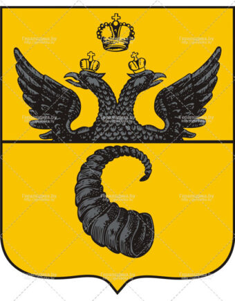 Герб города Рогачев (1781, CDR)