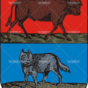 Герб города Волковыск (1845, CDR)