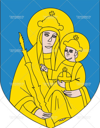 Герб поселка Белыничи (CDR)