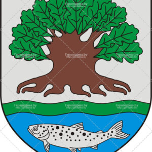 Герб поселка Островец (CDR)