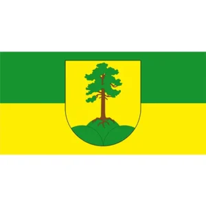 Флаг поселка Бегомль (CDR)