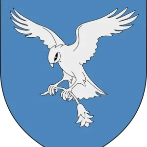 Герб деревни Лунин (CDR)